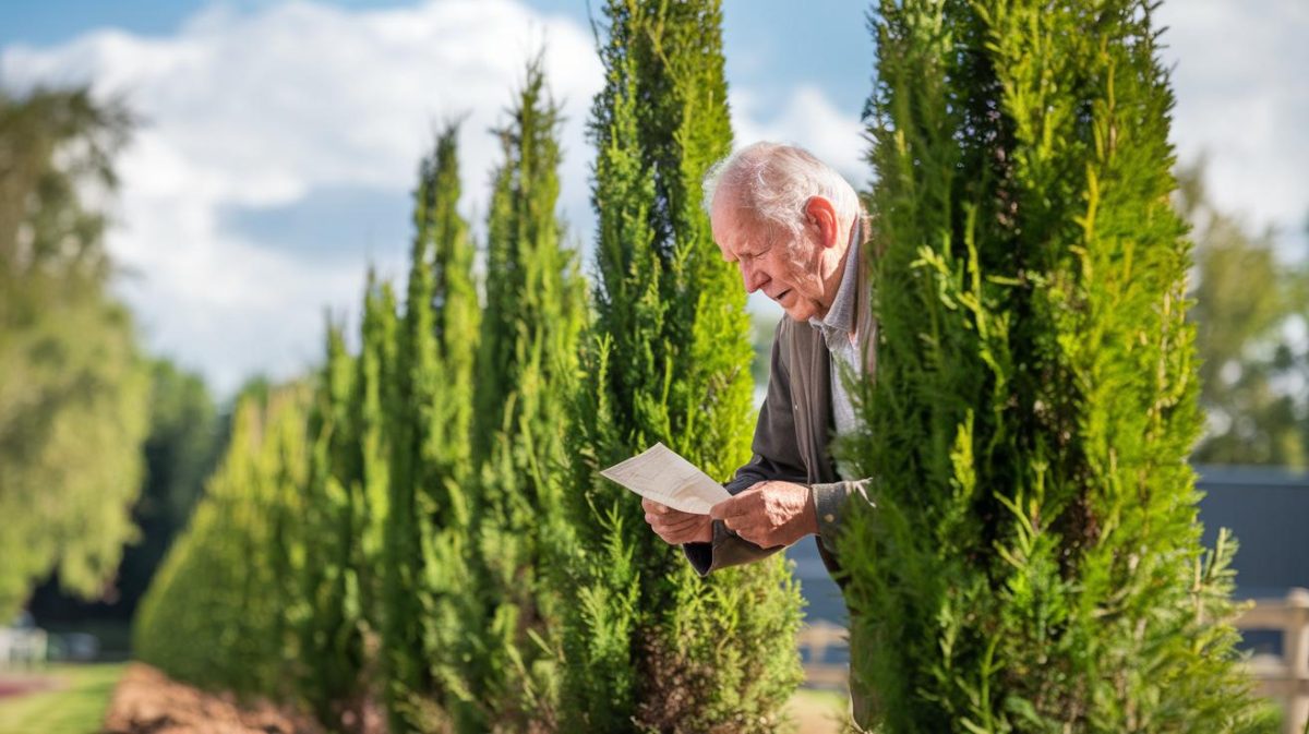 Un retraité plante un alignement de cyprès pour se cacher des regards et reçoit une lettre "ils disent qu’ils dépassent la limite autorisée" raconte-t-il