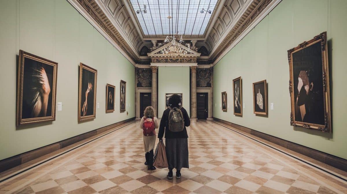 Une exposition d'art minimaliste provoque des réflexions profondes chez les visiteurs