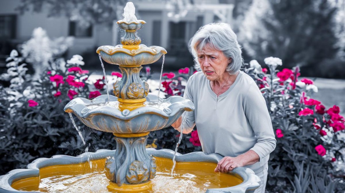 Une jardinière fabrique une fontaine décorative et reçoit une contravention "ils considèrent que c’est une installation taxable c’est injuste" déplore?t?elle