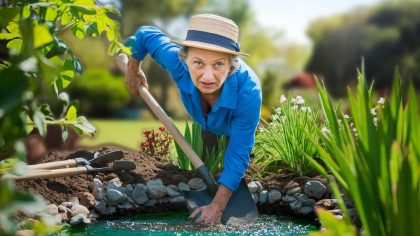 Une jardinière fabrique une mare pour grenouilles et reçoit une sanction "ils disent que c’est une modification hydraulique c’est injuste" raconte-t-elle