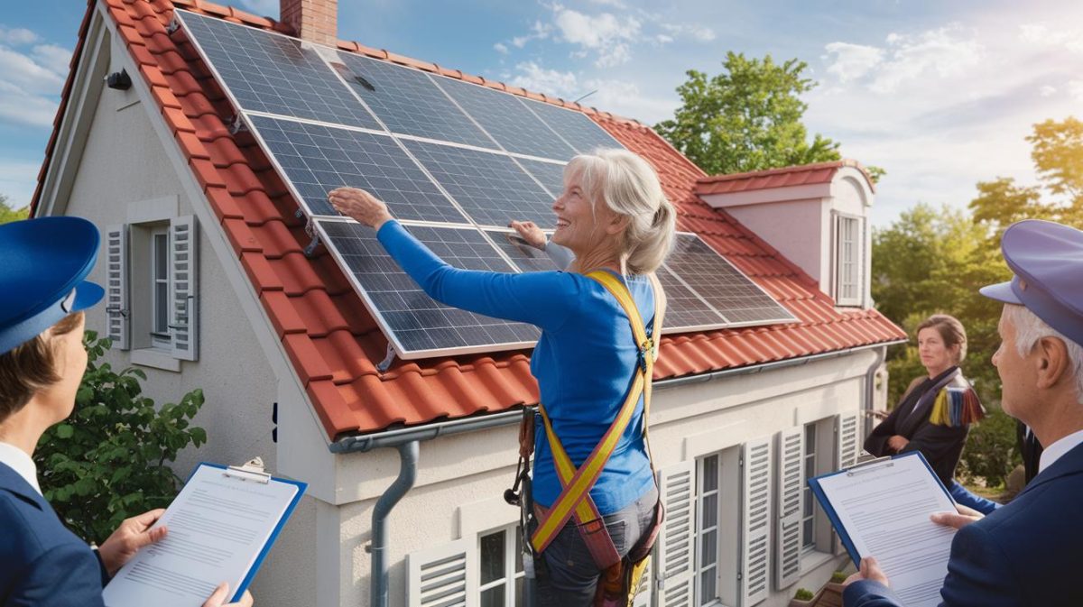 Une retraitée change ses tuiles par des panneaux photovoltaïques et se retrouve convoquée "ils disent que ça modifie la valeur cadastrale" déplore-t-elle