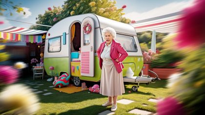Une retraitée place une caravane dans son jardin pour ses petits-enfants et se fait sanctionner "ils disent que c’est une installation de loisir à déclarer" raconte-t-elle
