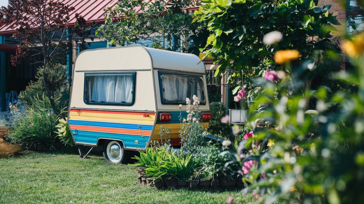 Une retraitée place une petite roulotte dans son jardin et se fait sanctionner "ils disent que c’est une habitation légère non déclarée" explique-t-elle