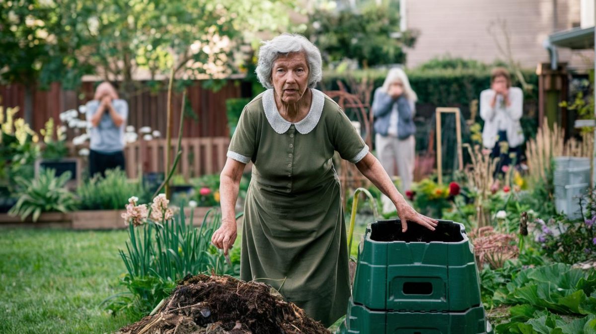 Une retraitée reçoit une amende car son compost dégage une odeur jugée gênante par le voisinage “ils préfèrent voir des poubelles pleines plutôt qu’un compost naturel” proteste-t-elle