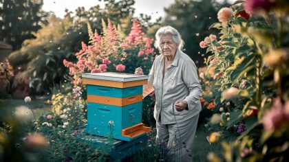 Une retraitée reçoit une amende parce qu’elle a installé une ruche dans son jardin “ils disent que c’est dangereux pour le voisinage alors qu’on manque d’abeilles” explique-t-elle