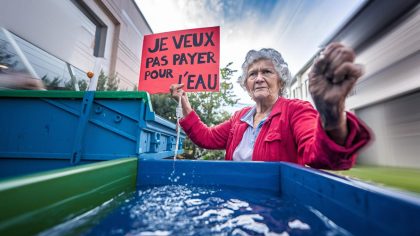 Une retraitée reçoit une amende pour avoir installé un récupérateur d’eau "ils considèrent que c’est un aménagement non déclaré c’est scandaleux" proteste-t-elle