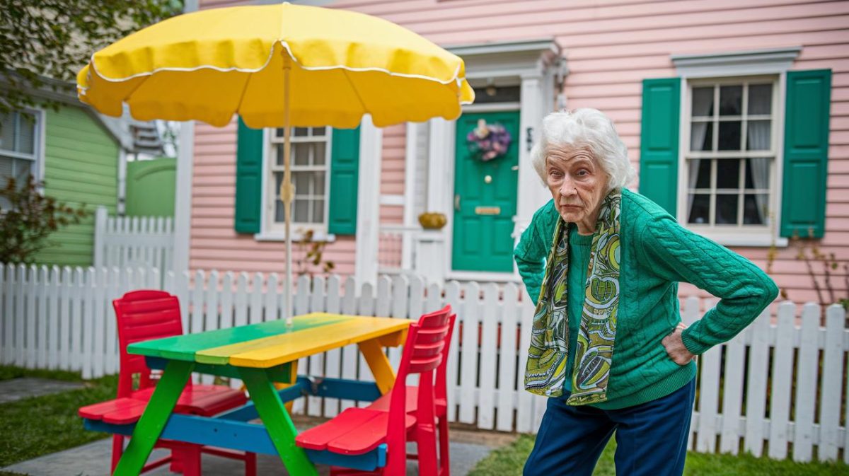 Une retraitée reçoit une amende pour avoir mis une table de pique-nique devant sa maison "ils disent que ça occupe le domaine public c’est ridicule" déclare-t-elle