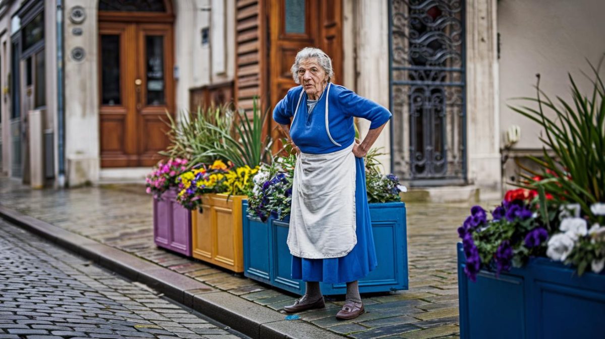 Une retraitée reçoit une sanction pour avoir mis des jardinières en bordure de trottoir "ils affirment que ça gêne le passage c’est une injustice totale" s’exclame-t-elle